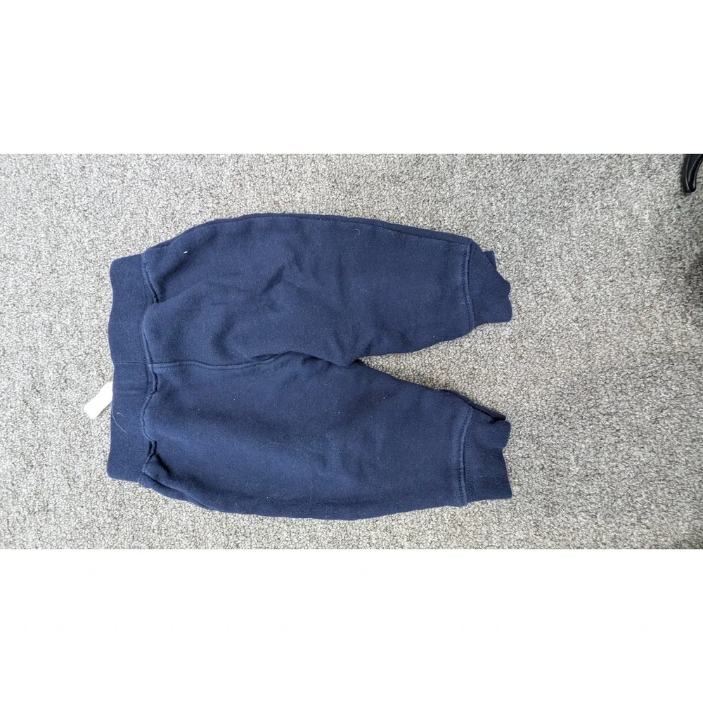 Carters‎ Just One You Baby Navy Blue Fleece Joggers Sweatpants 9M